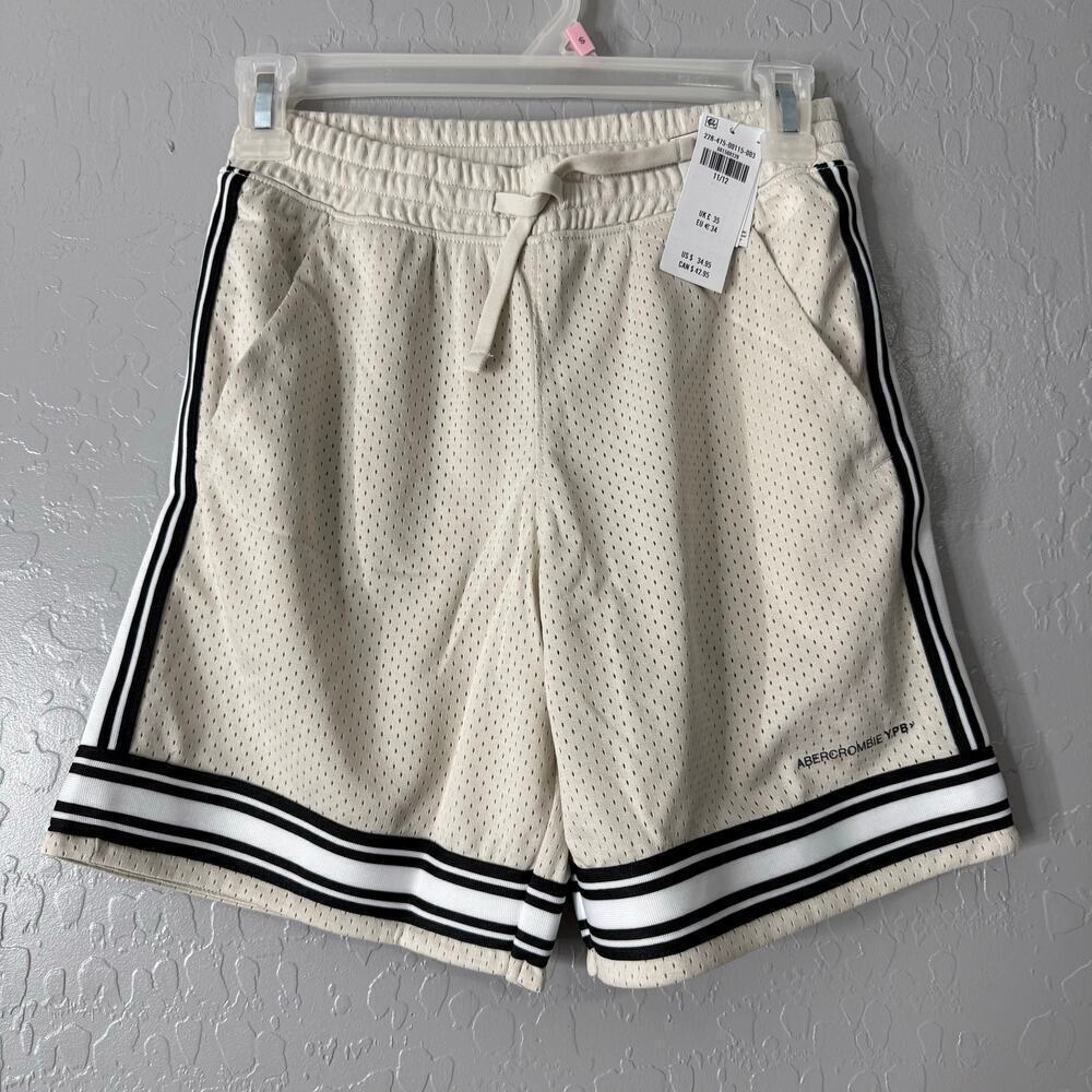 Abercrombie Kids Mesh Shorts Basketball Shorts Above The Knee Length, 11/12Y